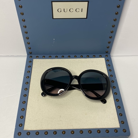 Authentic- 💯 NEW Gucci GG 0712S 002 2020 Women Sunglasses - Picture 8 of 14